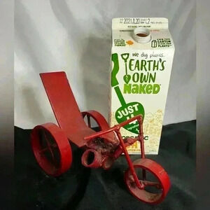 Metal Art Distressed  Motercycle